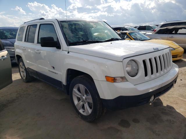 1C4NJPCB3ED835308 - 2014 JEEP PATRIOT LI WHITE photo 1