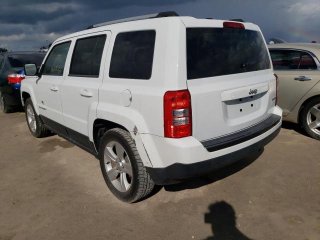 1C4NJPCB3ED835308 - 2014 JEEP PATRIOT LI WHITE photo 3