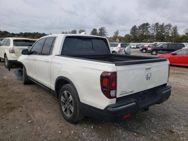 5FPYK2F61KB001027 - 2019 HONDA RIDGELINE WHITE photo 3