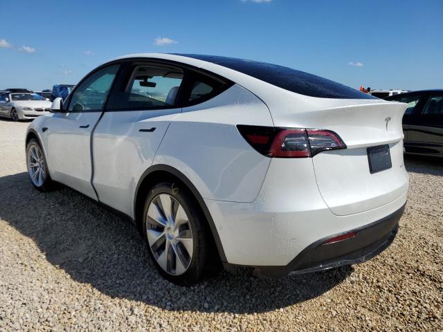 5YJYGAEE1MF145063 - 2021 TESLA MODEL Y أبيض صورة 3