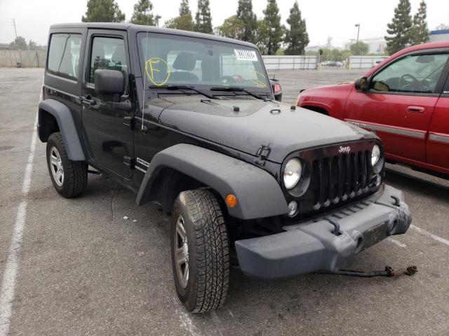 1C4AJWAGXEL103268 - 2014 JEEP WRANGLER S BLACK photo 1