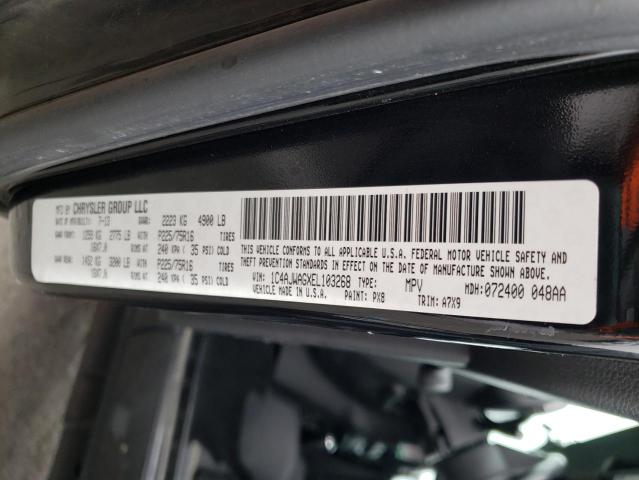 1C4AJWAGXEL103268 - 2014 JEEP WRANGLER S BLACK photo 10