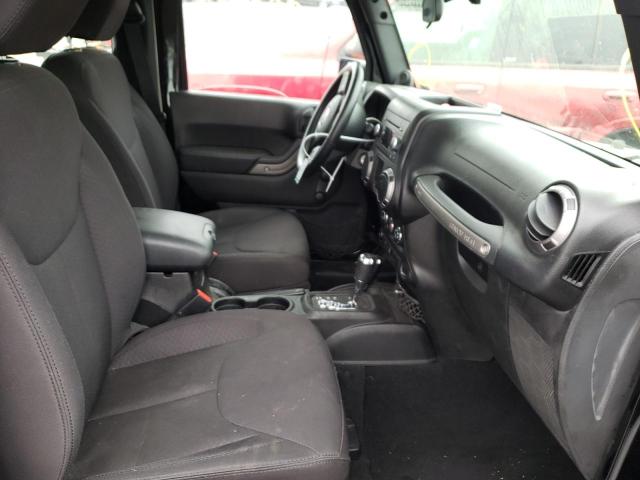 1C4AJWAGXEL103268 - 2014 JEEP WRANGLER S BLACK photo 5