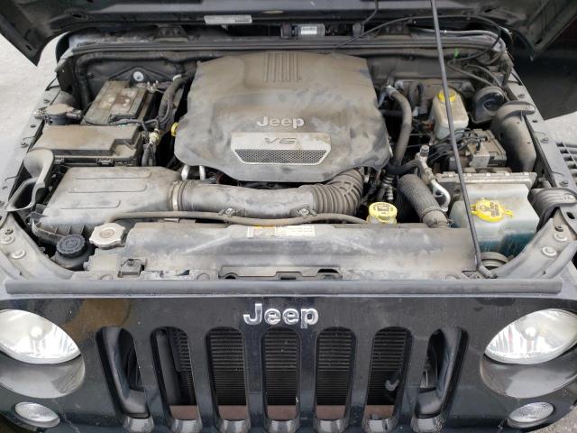 1C4AJWAGXEL103268 - 2014 JEEP WRANGLER S BLACK photo 7