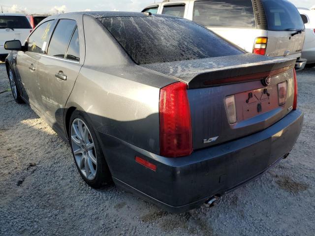 1G6DX67D680167289 - 2008 CADILLAC STS-V GRAY photo 3