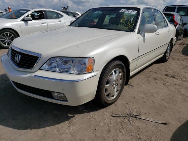 JH4KA96694C005464 - 2004 ACURA 3.5RL WHITE photo 2