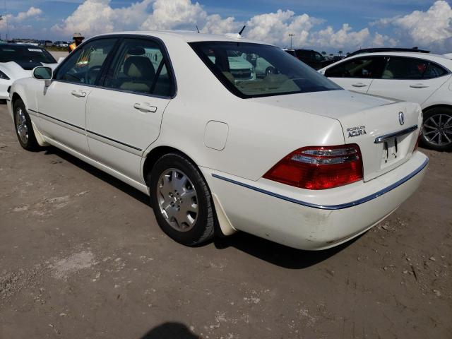 JH4KA96694C005464 - 2004 ACURA 3.5RL WHITE photo 3