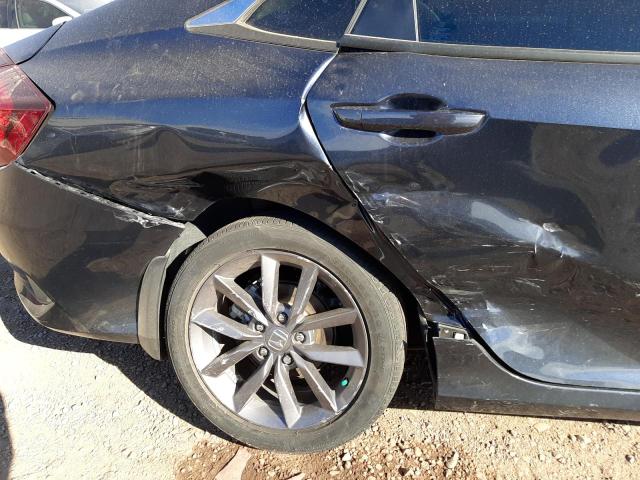 19XFC1F76ME011769 - 2021 HONDA CIVIC EXL Czarny zdjęcie 9