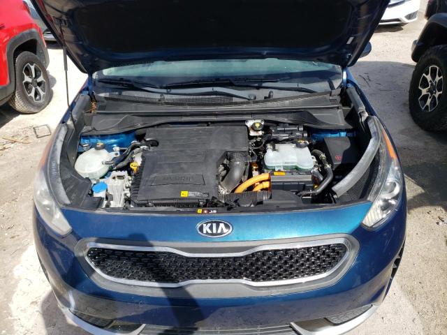 KNDCB3LC0H5066111 - 2017 KIA NIRO FE BLUE photo 7