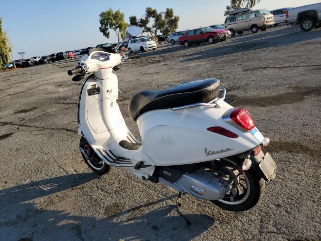 ZAPM818G5K5800668 - 2019 VESPA PRIMAVERA WHITE photo 3