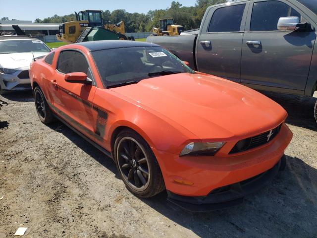 1ZVBP8CU0C5223399 - 2012 FORD MUSTANG BO ORANGE photo 1