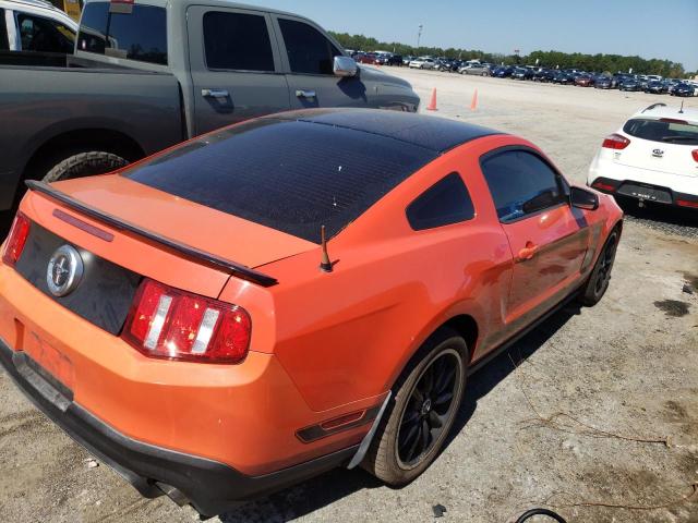 1ZVBP8CU0C5223399 - 2012 FORD MUSTANG BO ORANGE photo 4