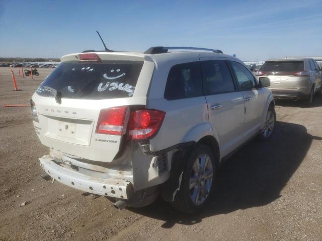 3C4PDDDG3ET158537 - 2014 DODGE JOURNEY LI WHITE photo 4