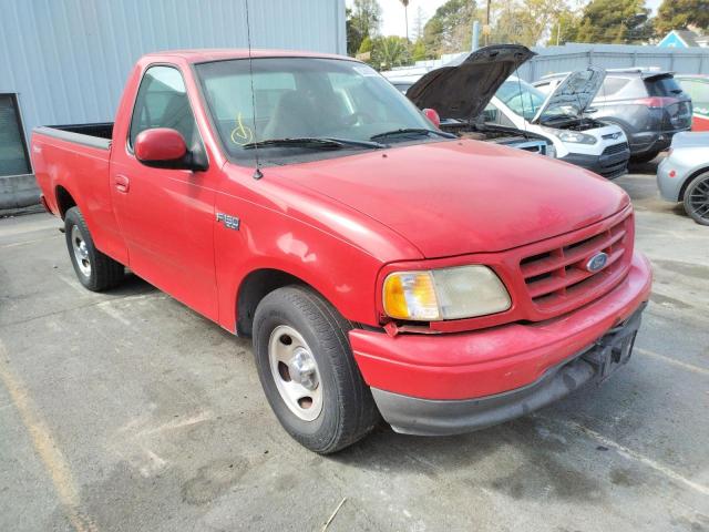 1FTRF17232NC05580 - 2002 FORD F150 RED photo 1
