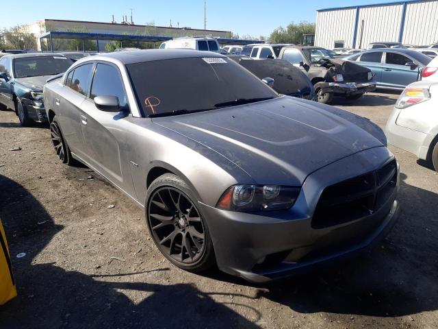 2B3CM5CT1BH610803 - 2011 DODGE CHARGER R/ GRAY photo 1