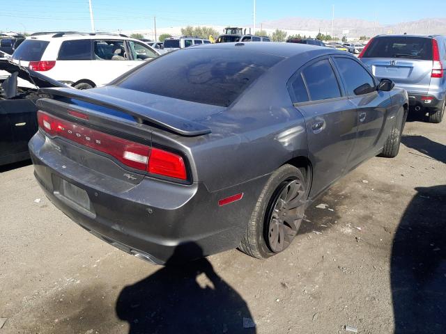 2B3CM5CT1BH610803 - 2011 DODGE CHARGER R/ GRAY photo 4