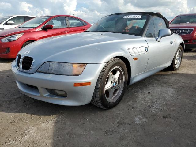 4USCH7324VLB80291 - 1997 BMW Z3 1.9 SILVER photo 2