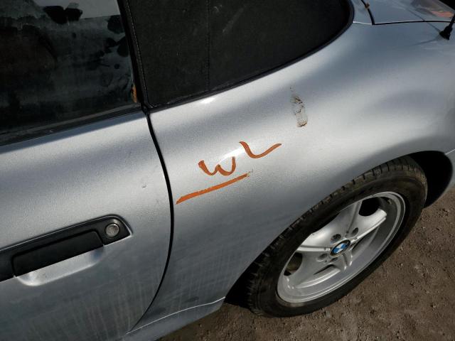 4USCH7324VLB80291 - 1997 BMW Z3 1.9 SILVER photo 9