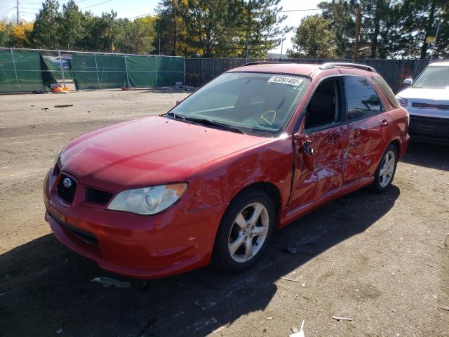 JF1GG61657G808674 - 2007 SUBARU IMPREZA 2. RED photo 2