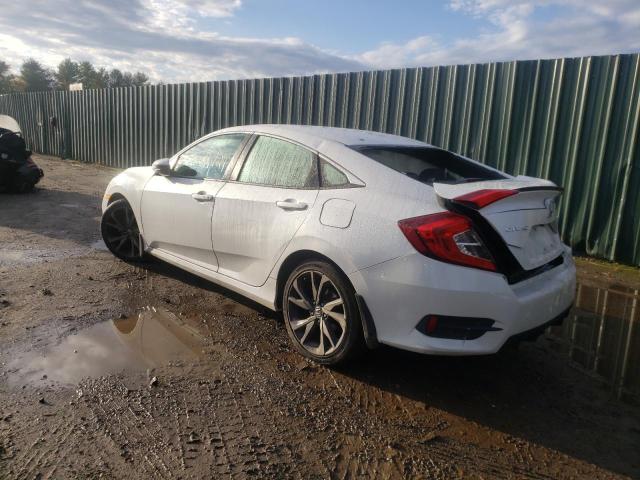 2HGFC2F80MH540039 - 2021 HONDA CIVIC SPOR WHITE photo 3