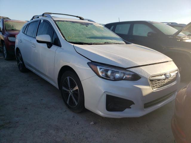 4S3GTAD63K3732893 - 2019 SUBARU IMPREZA PR WHITE photo 1