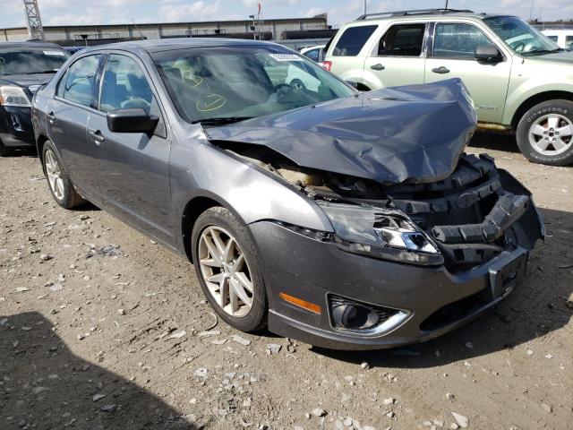 3FAHP0JG1AR150507 - 2010 FORD FUSION SEL GRAY photo 1