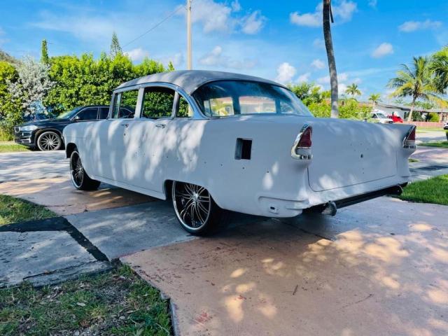 B55J152032 - 1955 CHEVROLET BEL AIR BLUE photo 3