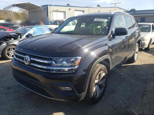 1V2LR2CA9JC567776 - 2018 VOLKSWAGEN ATLAS SE BLACK photo 2