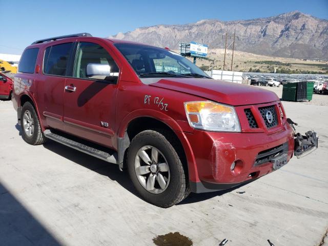 5N1AA08C88N626955 - 2008 NISSAN ARMADA SE RED photo 1