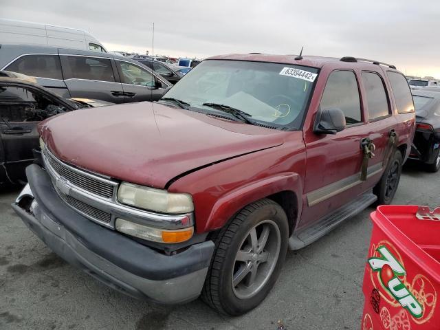 1GNEC13V35J131099 - 2005 CHEVROLET TAHOE BURGUNDY photo 2