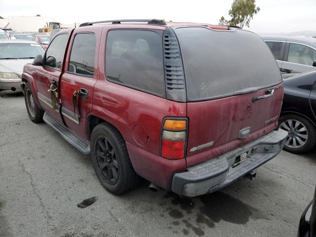 1GNEC13V35J131099 - 2005 CHEVROLET TAHOE BURGUNDY photo 3