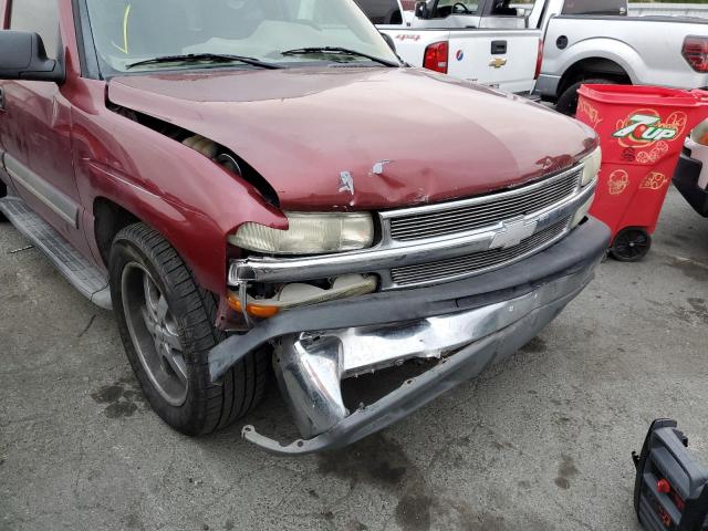 1GNEC13V35J131099 - 2005 CHEVROLET TAHOE BURGUNDY photo 9