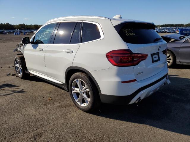 5UXTY5C05M9G13121 - 2021 BMW X3 XDRIVE3 WHITE photo 3