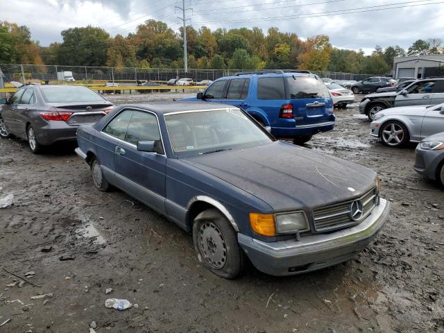 WDBCA45D8GA254474 - 1986 MERCEDES-BENZ 560 SEC BLUE photo 1