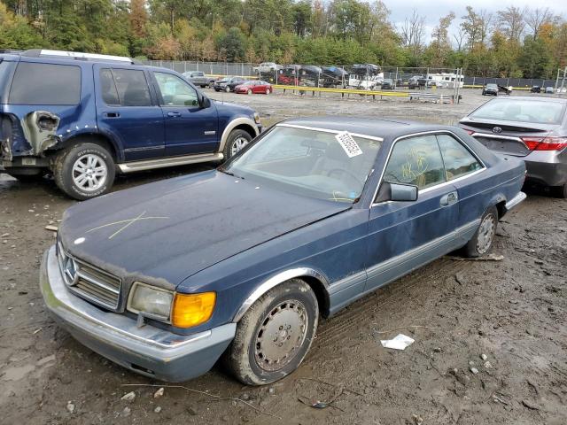 WDBCA45D8GA254474 - 1986 MERCEDES-BENZ 560 SEC BLUE photo 2