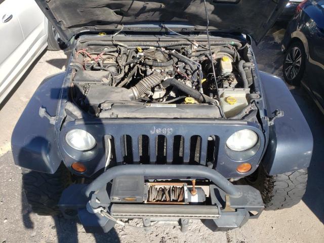 1J4FA54107L164195 - 2007 JEEP WRANGLER S ნაცრისფერი ფოტო 7