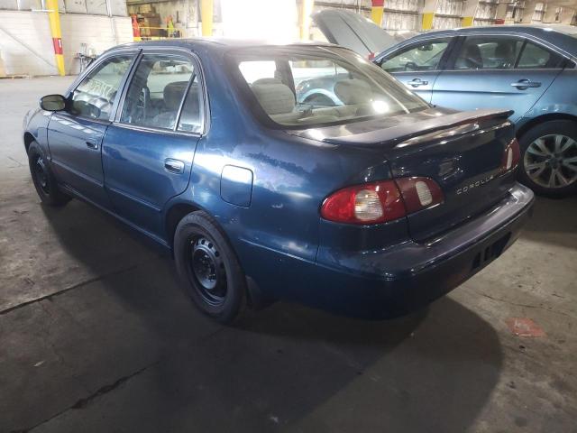 1NXBR12E7XZ176345 - 1999 TOYOTA COROLLA VE BLUE photo 3