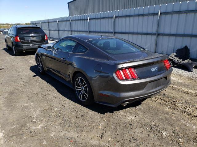 1FA6P8CF4H5323962 - 2017 FORD MUSTANG GT CHARCOAL photo 3