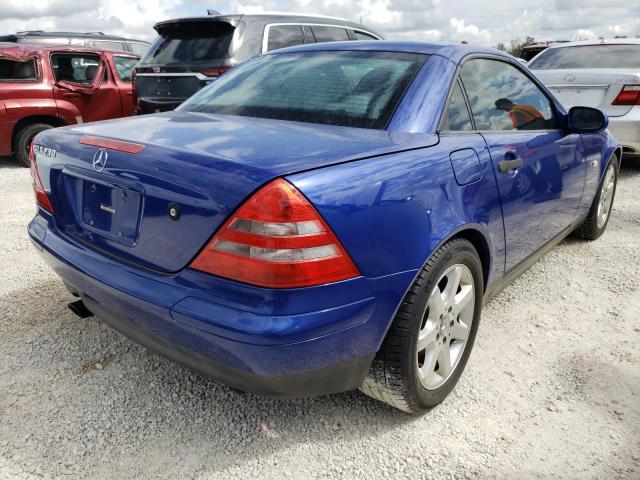 WDBKK47F2XF087149 - 1999 MERCEDES-BENZ SLK 230 KOMPRESSOR  photo 4