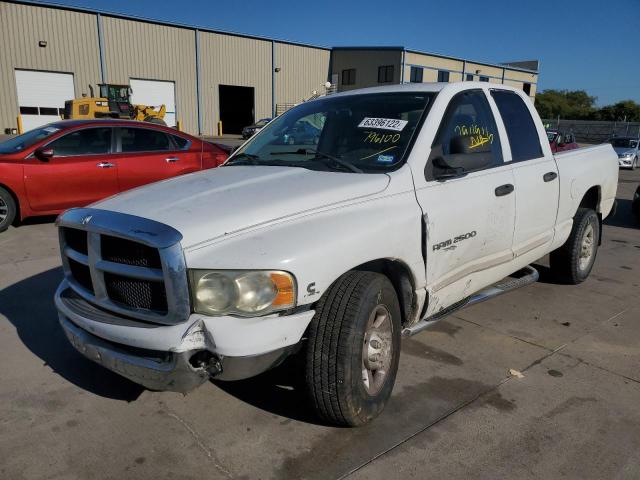 3D7KA28C63G796100 - 2003 DODGE RAM 2500 S WHITE photo 2