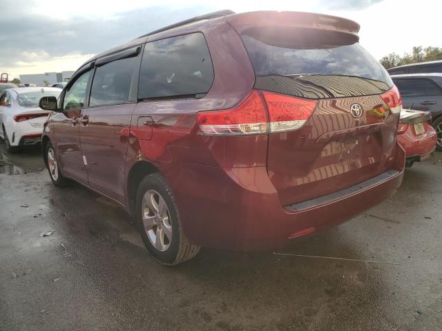 5TDKK3DC1ES489392 - 2014 TOYOTA SIENNA LE BURGUNDY photo 3