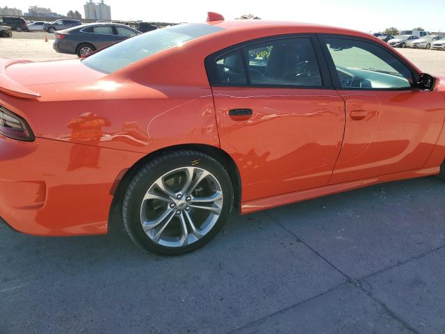 2C3CDXHG9MH542053 - 2021 DODGE CHARGER GT ORANGE photo 9