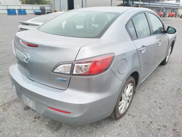 JM1BL1W89C1655971 - 2012 MAZDA 3 I SILVER photo 4