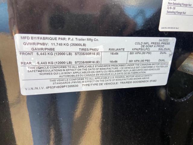 4P53F4929P1385530 - 2023 UTILITY WHEEL/TOOL შავი ფოტო 10