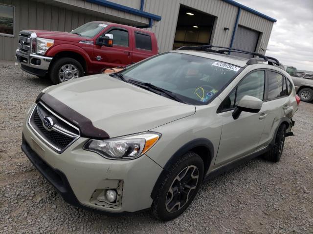 JF2GPABCXG8321970 - 2016 SUBARU CROSSTREK BEIGE photo 2