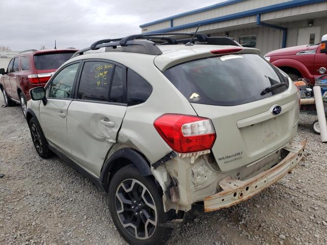 JF2GPABCXG8321970 - 2016 SUBARU CROSSTREK BEIGE photo 3