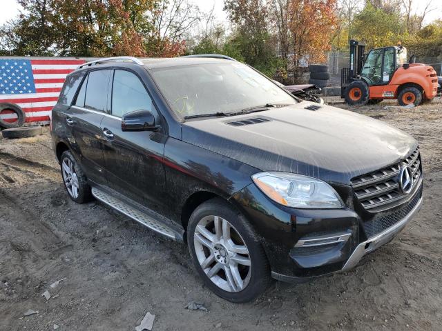 4JGDA5HB6FA518601 - 2015 MERCEDES-BENZ ML 350 4MA BLACK photo 1