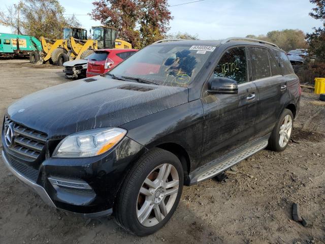 4JGDA5HB6FA518601 - 2015 MERCEDES-BENZ ML 350 4MA BLACK photo 2