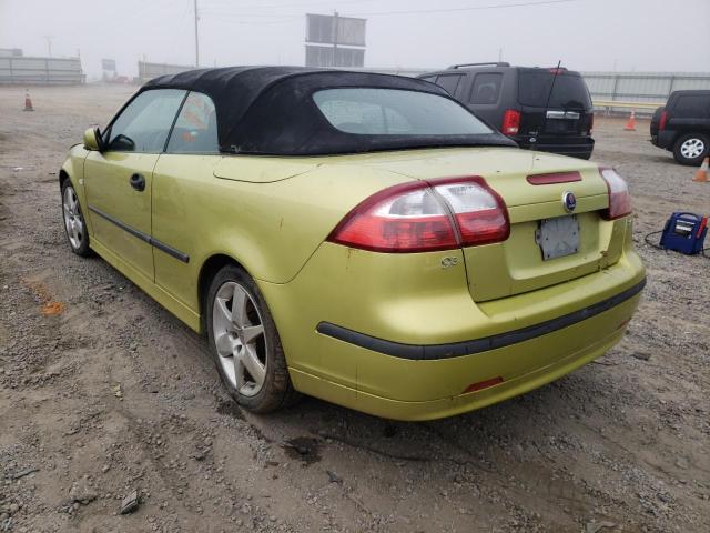 YS3FD79Y746002162 - 2004 SAAB 9 3 GREEN photo 3