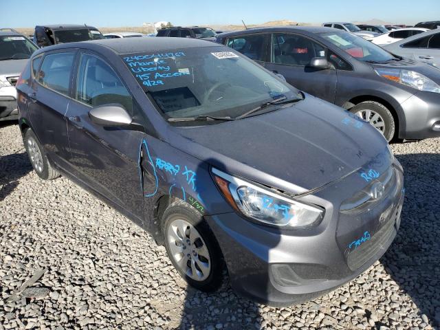 KMHCT5AE2FU233242 - 2015 HYUNDAI ACCENT GS CHARCOAL photo 1